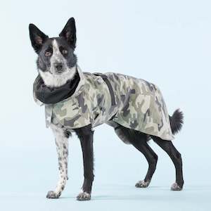 PAIKKA Waterproof Winter Raincoat with Insulation - CAMO