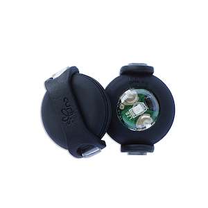 CURLI Safety Light for Collar or Harness - Black