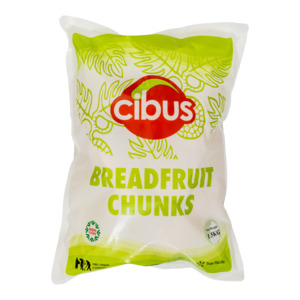 Cibus Frozen Tongan Breadfruit Chunk 12KG (8 x 1.5KG)