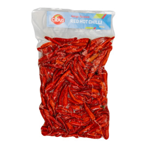 Cibus Snap Frozen Red Hot Chilli (800g x 12 packs)