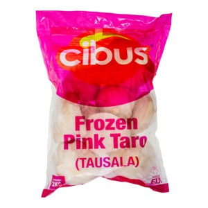 Cibus Frozen Pink Taro from Fiji 20KG (10 x 2kg)