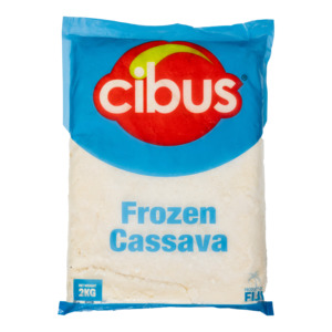 Cibus Frozen Grated Cassava 20KG (10 x 2kg)