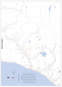 Map Book: West Coast 2 A0 Wall Map