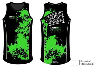 Lanati Cordfree Shearing & Clipping: LANATI ASTRON Shearer's Singlet 8