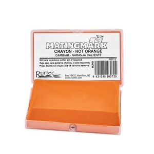 Sheep & Goat Breeding: MATINGMARK Crayon - Hot Orange