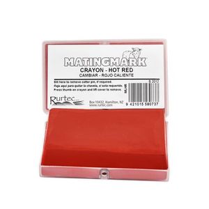 Sheep & Goat Breeding: MATINGMARK Crayon - Hot Red