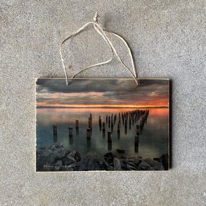 Photography by Roxanne – Burke Street Wharf, Thames – Rustic Printz Limited