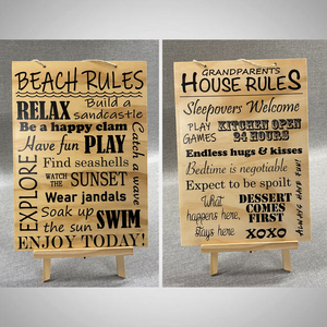 A3 Pre-made Signs – Rustic Printz Limited