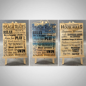 A4 Pre-made Signs – Rustic Printz Limited