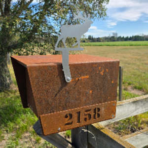 Free Mini Hares With Orders Over 120: Modular Corten Steel Mailbox