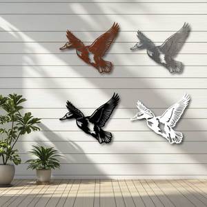 Free Mini Hares With Orders Over 120: Flying Duck Metal Wall Art