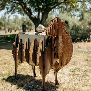 Gifts For Men: Sheep BBQ/Firebox