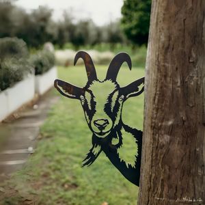 Farm Animals: Peeking Goat