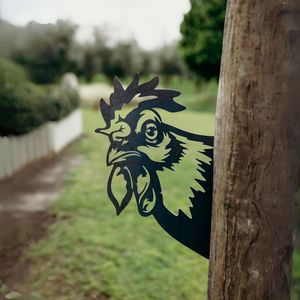 Favorite Animals: Peeking Rooster