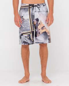 Mens New Featured New Arrivals: Paste Up 21" Printed Boardshort