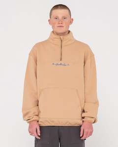 Mens Tops Hoodies Fleece: Rs Relaxed 1/4 Zip Super Fleece