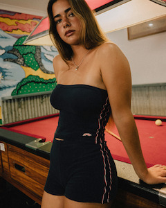 Womens Tops Camis Tops: Bodhi Towelling Tube Top