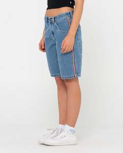 Womens Bottoms Denim: Flip Mommy Low Rise Baggy Jort