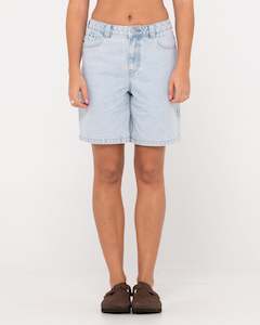Womens Bottoms Shorts: High Volume Low Rise Baggy Jort