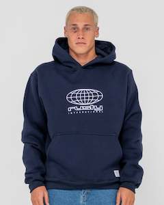 Mens Tops Hoodies Fleece: Internazionale Fleece Hoodie