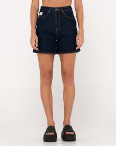 Cyprus High Waisted Denim Short