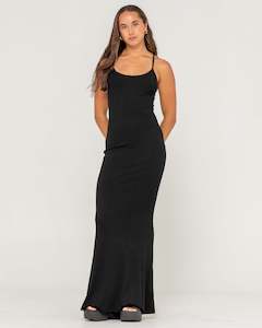 Nicky Fitted Slip Maxi Dress