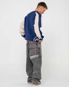 Mens Bottoms: Redemption Baggy Jean