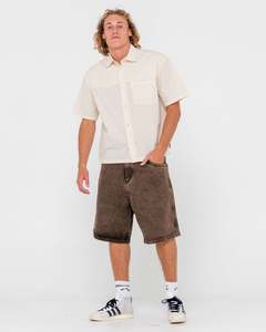 Mens Sale: Boxed In Boxy Fit Striped Shirt