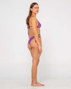 Womens Swimwear: Carbina Side Tie Midi Bikini Bottom