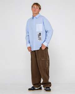 Mens Tops: Trife Life Graphic Long Sleeve Shirt