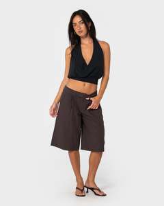 Womens Bottoms: Big Bad Finance Mommy Low Rise Short