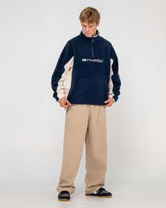 Mens Tops: Blizzard Quarter Zip Polar Fleece