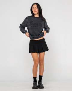 Womens Tops: Roxanne Oversized Crew Fleece