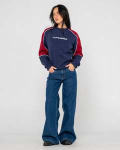 Womens Tops: South Of The River Oversized Crew Fleece