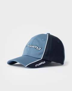 Mens Accessories: White Lines Dad Cap