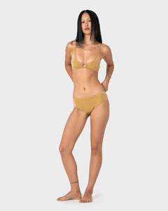 Womens Swimwear: Shimmy Cheeky Bikini Short