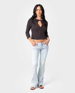 Miss Woods Keyhole Shirt