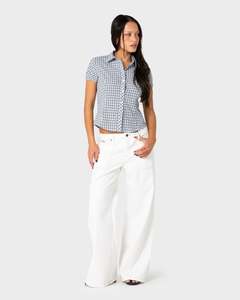 Womens Bottoms: Work It Low Rise Cargo Pant