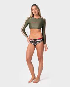 Womens Swimwear: Rambo Zoe Cheeky Bikini Short