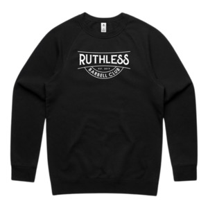 Products: RBC Long Logo Crew Ruthless Barbell Clu