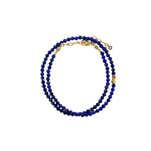 Serenity Wrap Bracelet - Lapis Lazuli Ruune Jewellery