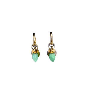 Intention Huggies - Chrysoprase Ruune Jewellery