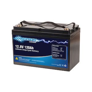 Powertech Lithium 120Ah Battery 12.8V