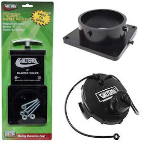 Plumbing 1: Valterra 3" Dump Valve Kit With 3/4" Hose Cap