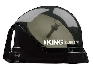 King Quest Pro Fully Automatic Satellite Antenna Fixed/Portable
