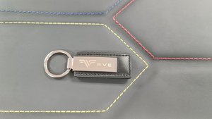RVE - RVE Leather Metal Keyring each