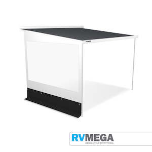 End Walls Privacy Screens: Dometic Awning Rain Protector - Medium End Wall