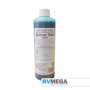 Waste Water Treatment Chemicals: Bottom Tank Blue 500ml