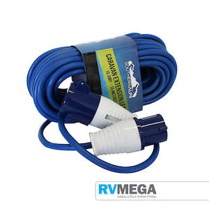 15 Metre Caravan Or Motorhome Mains Power Lead 16A