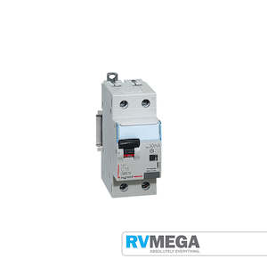 230v Plugs Leads Accessories: Legrand RCBO 16A Caravan Circuit Breaker
